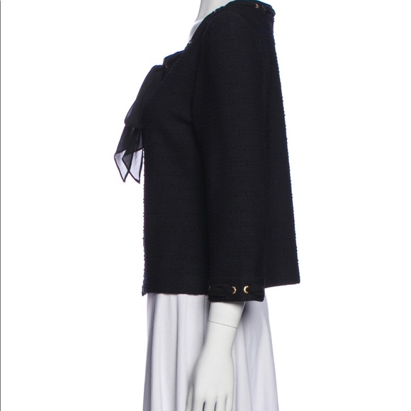 St. John Collection Black Evening Jacket - Picture 3 of 6